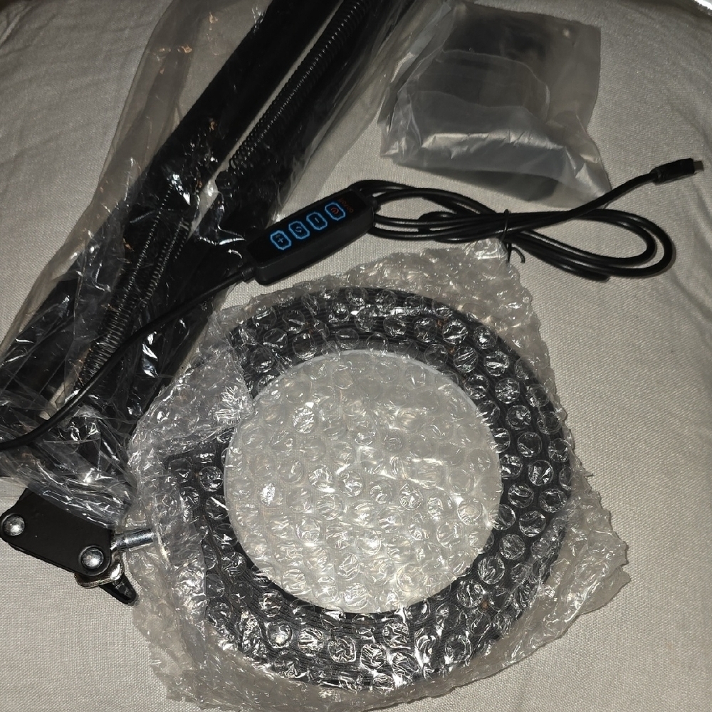 Adjustable LED Ring Light with Stand